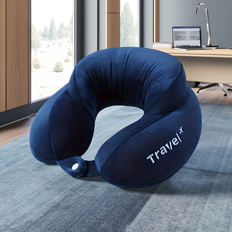 Travel Accessories Pillow - หมอนรองคอรูปตัว U, หมอนรองคอ, หมอนรองกระดูกต้นคอ, หมอนรูปตัว U