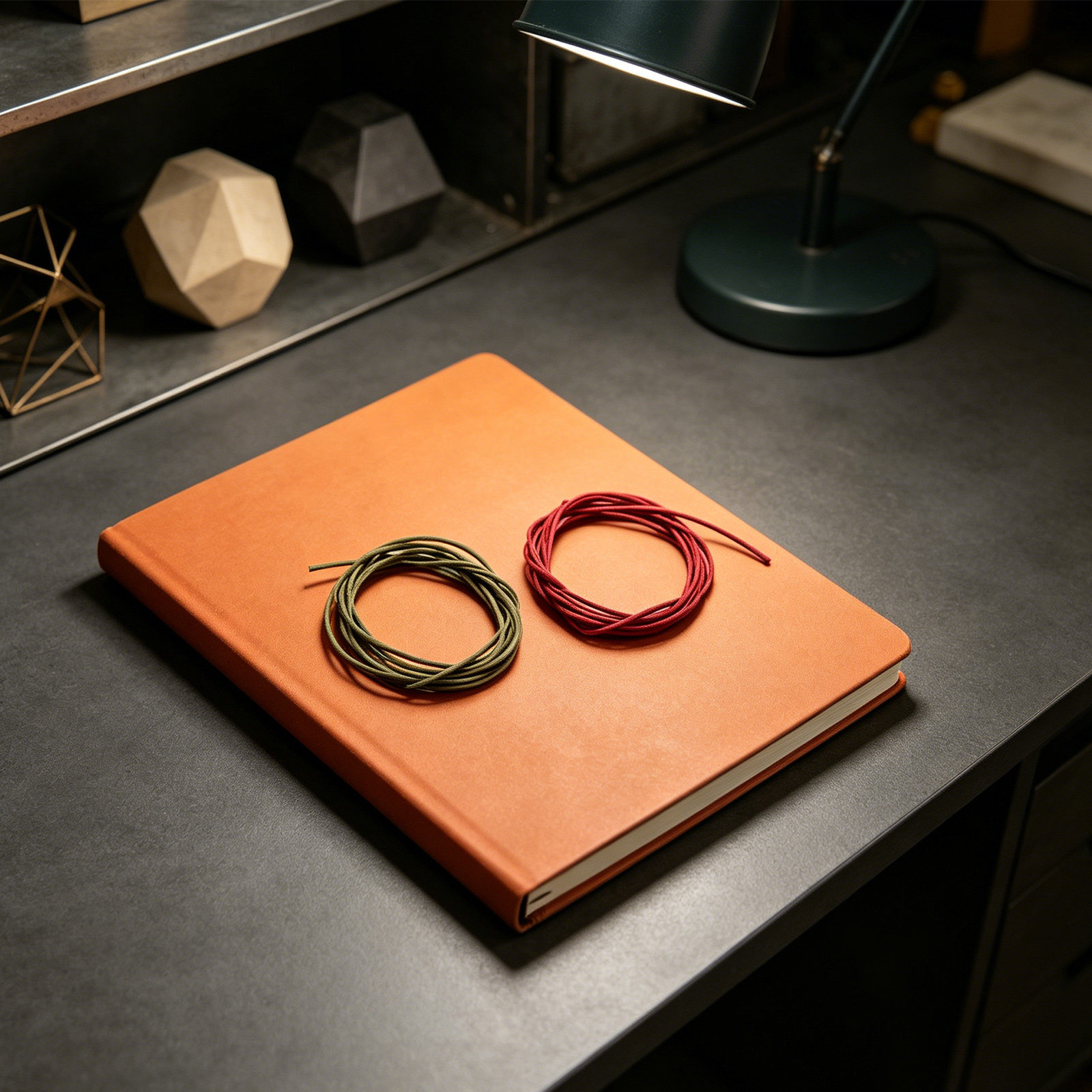 Travel Journal Accessories - สายรัดสมุดโน้ตแบบยืดหยุ่น 6 ชิ้น สายไนลอนปรับได้ 6 สี