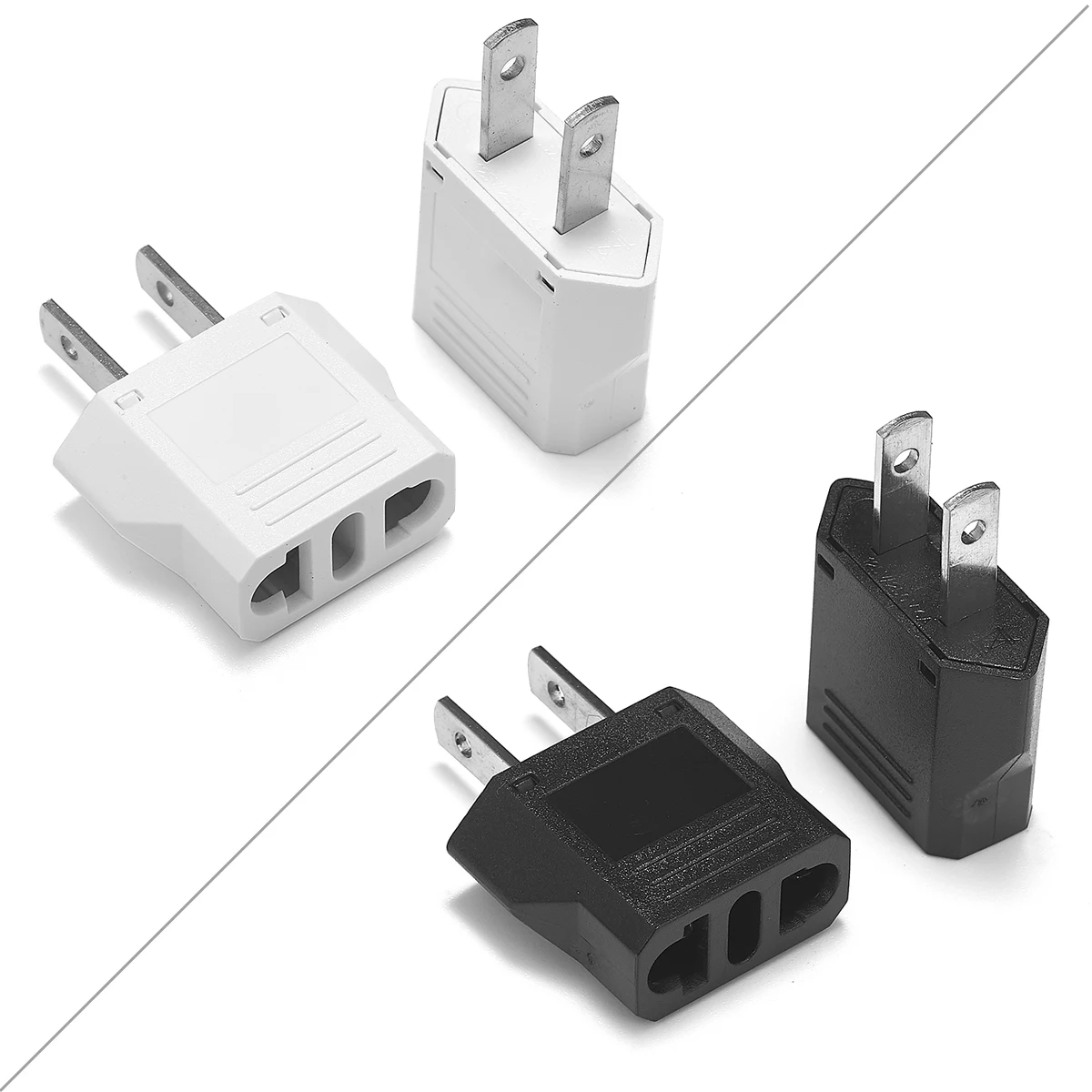 Travel Accessories Europe - US ปลั๊กอะแดปเตอร์ EU ไปยัง US Travel