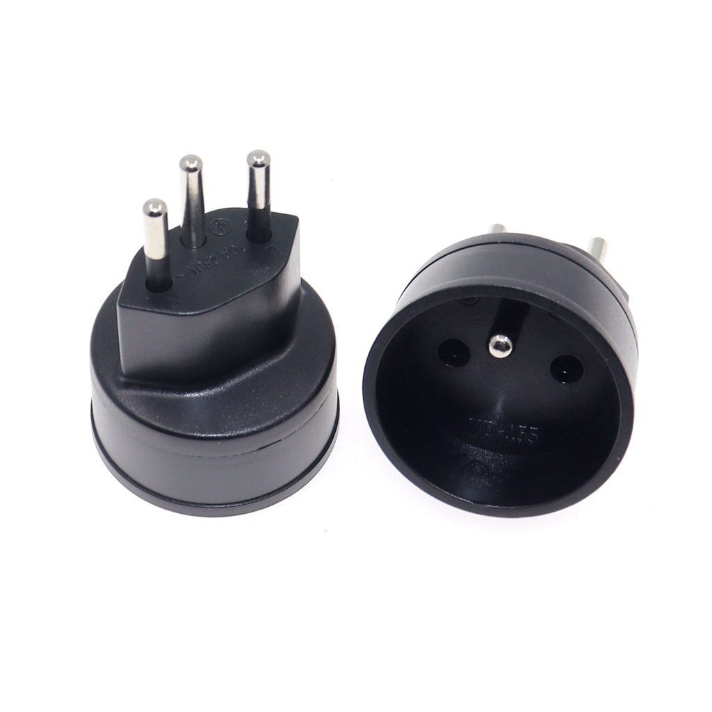 Travel Accessories Europe - ยุโรปฝรั่งเศส TO Swiss ปลั๊ก Travel Adapter