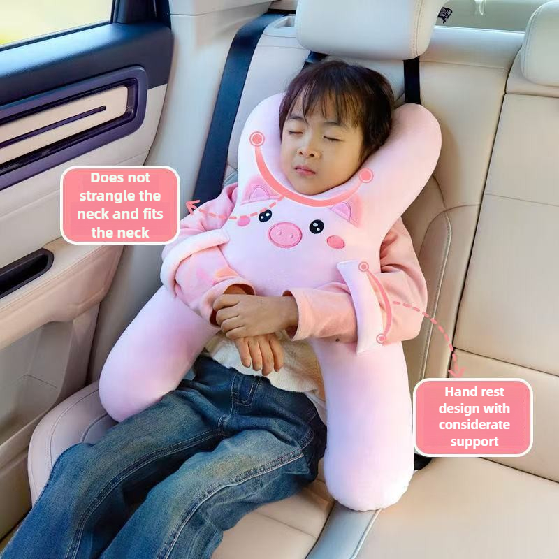 หมอนรองคอในรถยนต์พร้อมเข็มขัดน - Travel Accessories Pillow บทวิจารณ์และราคา