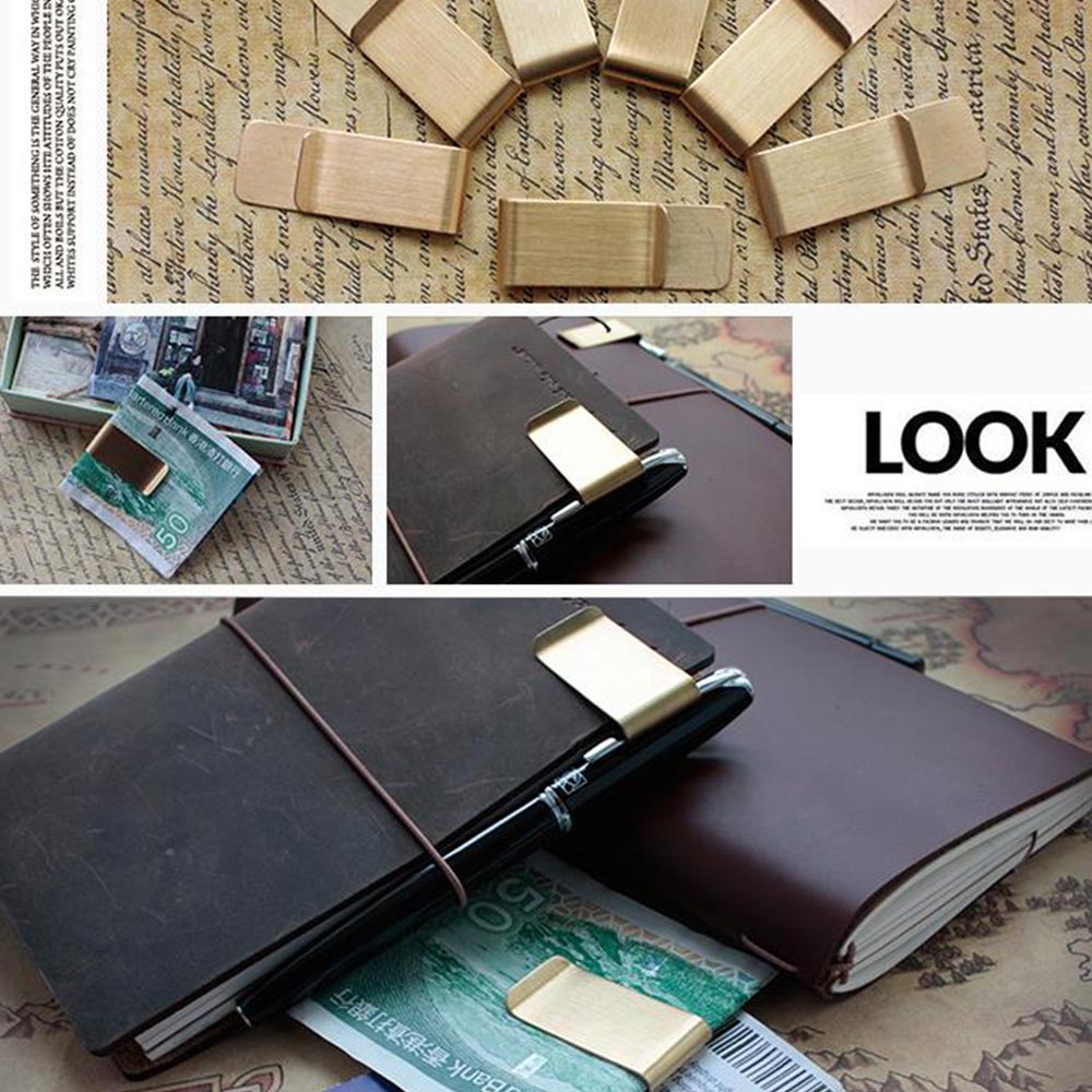 คลิปหนีบปากกาสำหรับสมุดบันทึกน - Travel Journal Accessories บทวิจารณ์และราคา