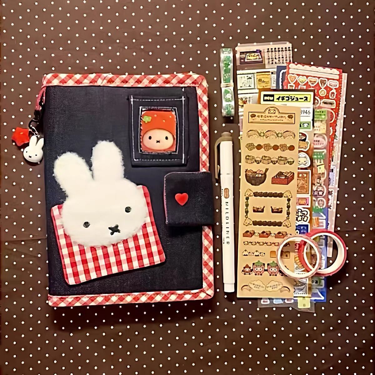 สมุดโน้ต A6 ลายกระต่ายมิฟฟี่น่ - Travel Journal Accessories บทวิจารณ์และราคา