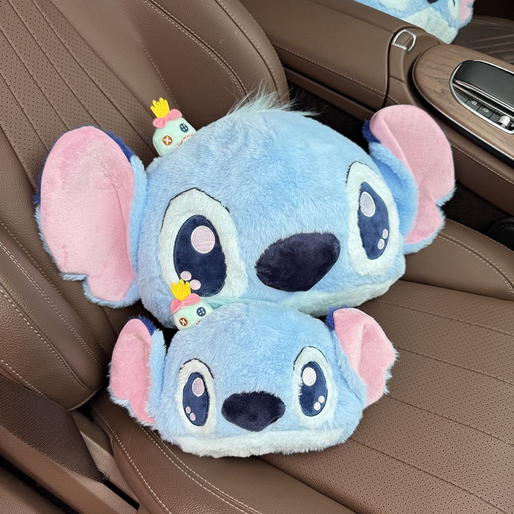 หมอนรองคอในรถยนต์ ลายสติทช์น่า - Travel Accessories Pillow บทวิจารณ์และราคา