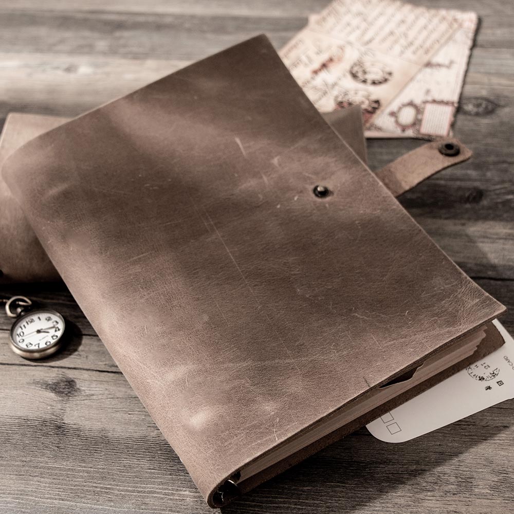 สมุดบันทึกวินเทจขนาด A5 สมุดบั - Travel Journal Accessories บทวิจารณ์และราคา