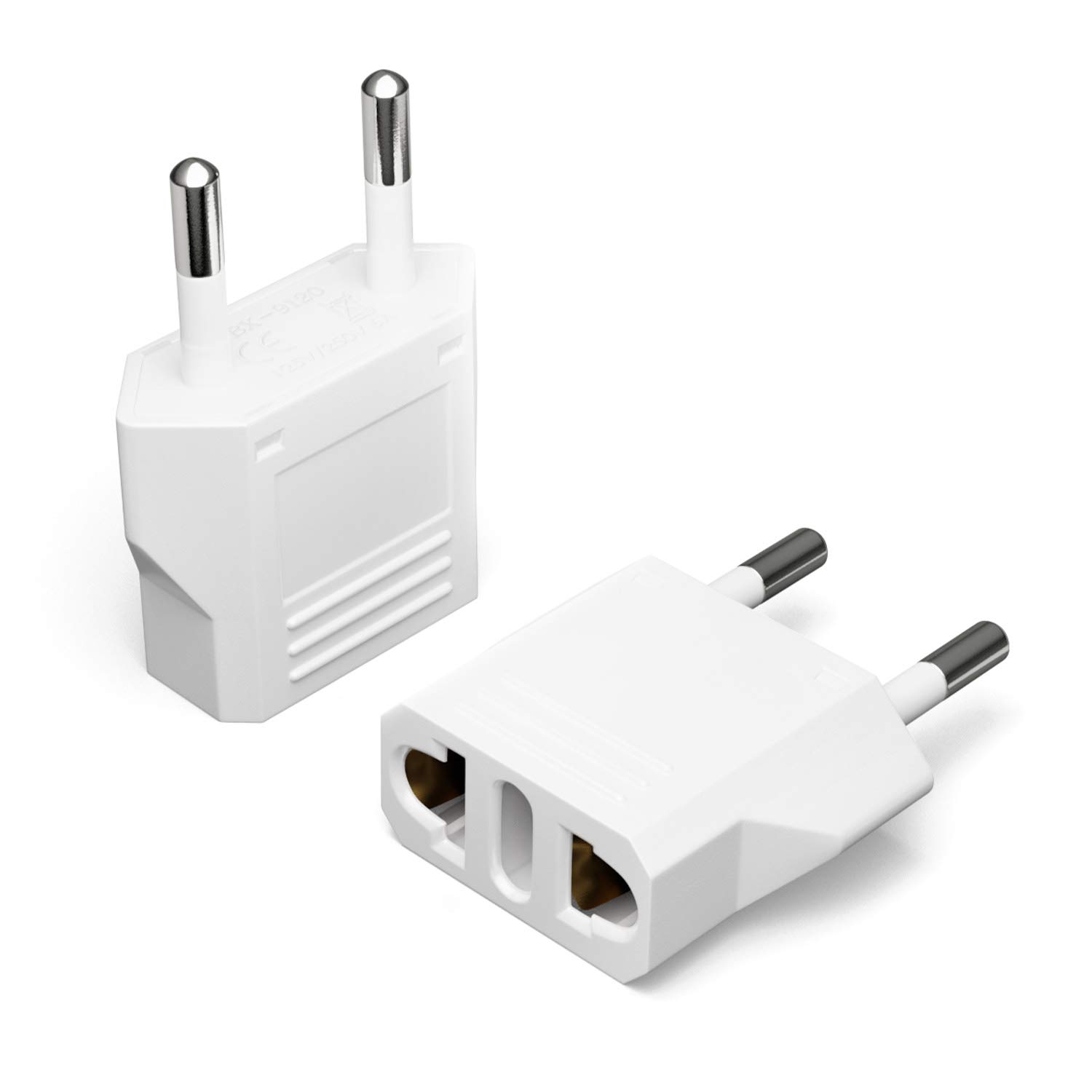 1/2 ชิ้นยุโรป travel power plu - Travel Accessories Europe บทวิจารณ์และราคา