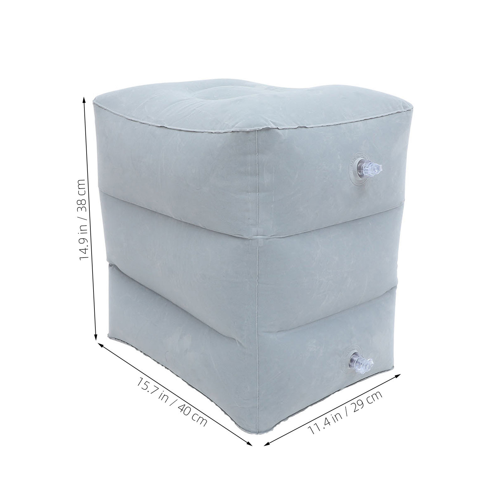 1 ชุดหมอนรองเท้าพองลมแบบพกพาที - Travel Accessories Pillow บทวิจารณ์และราคา