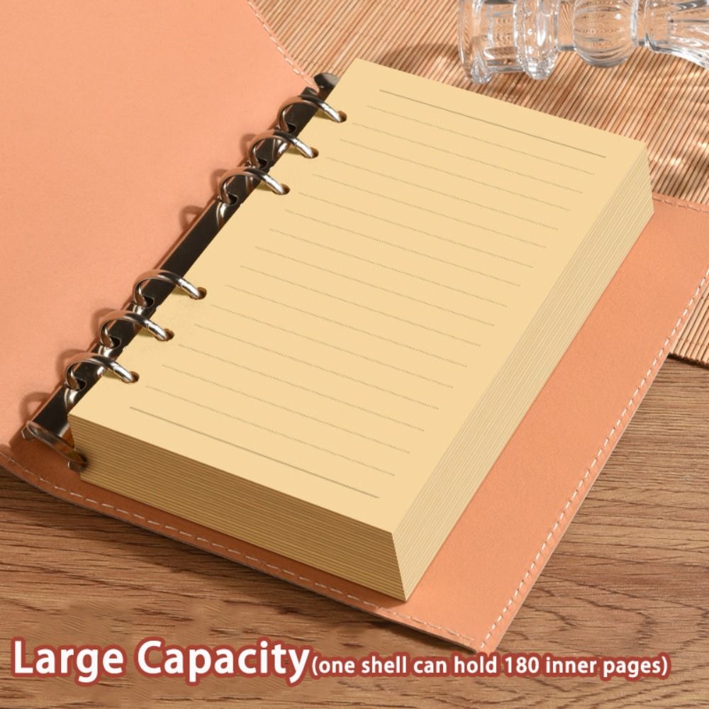 สมุดโน้ตแบบถอดได้ A5/A6 ปกหนัง - Travel Journal Accessories บทวิจารณ์และราคา