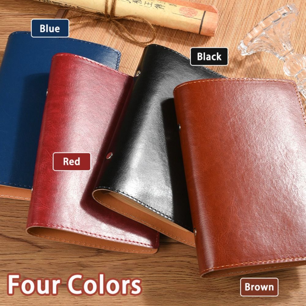 สมุดโน้ตแบบถอดได้ A5/A6 ปกหนัง - Travel Journal Accessories บทวิจารณ์และราคา