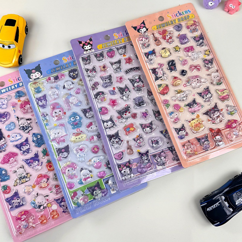 สติกเกอร์เฮลโลคิตตี้ 3D ลายนูน - Travel Journal Accessories บทวิจารณ์และราคา