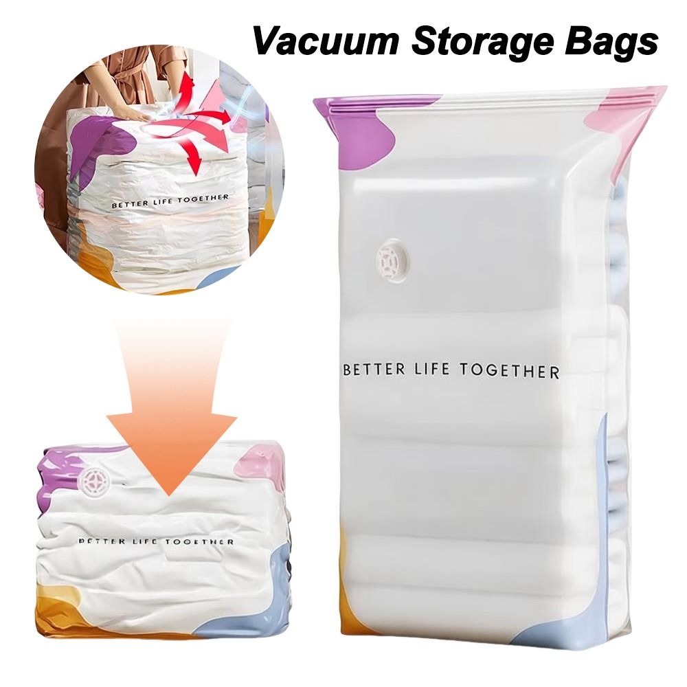 ถุงเก็บของสุญญากาศแบบไม่ใช้ปั๊ - Compression Bag Vacuum บทวิจารณ์และราคา