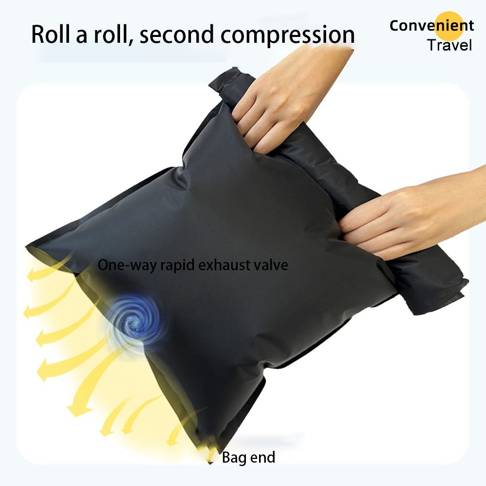 ถุงสูญญากาศแบบม้วนเก็บได้ใหม่  - Compression Bag Vacuum บทวิจารณ์และราคา