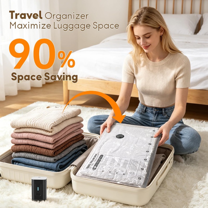 ถุงเก็บของสุญญากาศ 15 แพ็ค ถุง - Compression Bag Vacuum บทวิจารณ์และราคา