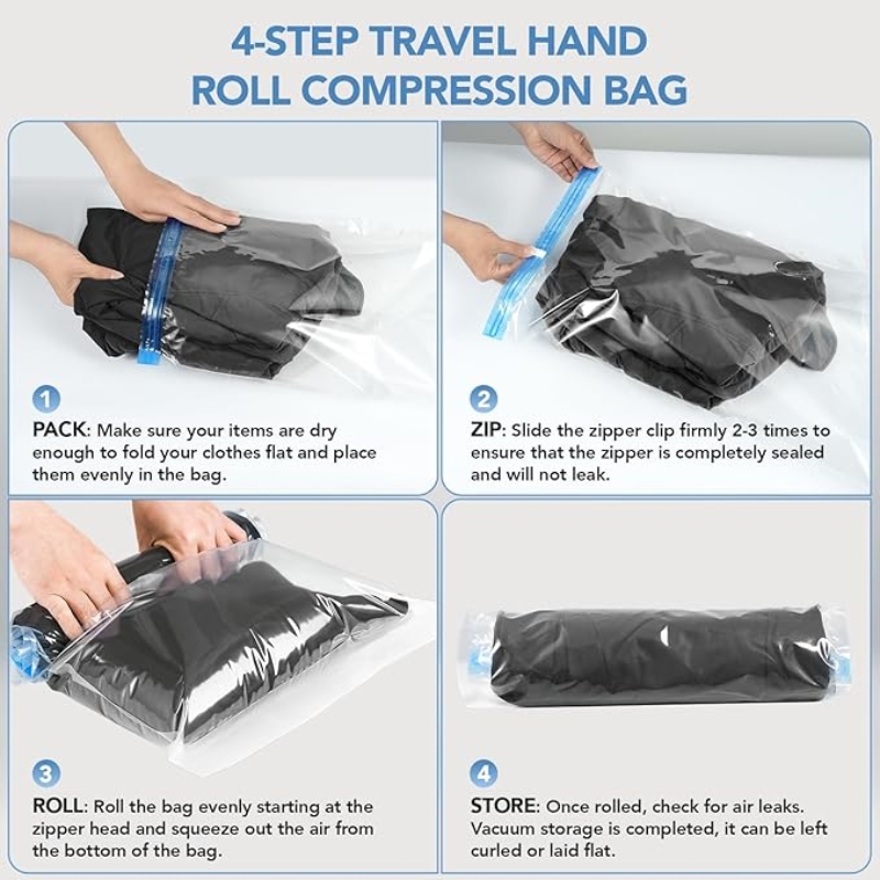 ถุงบีบอัดสําหรับการเดินทาง - T - Compression Bag Vacuum บทวิจารณ์และราคา