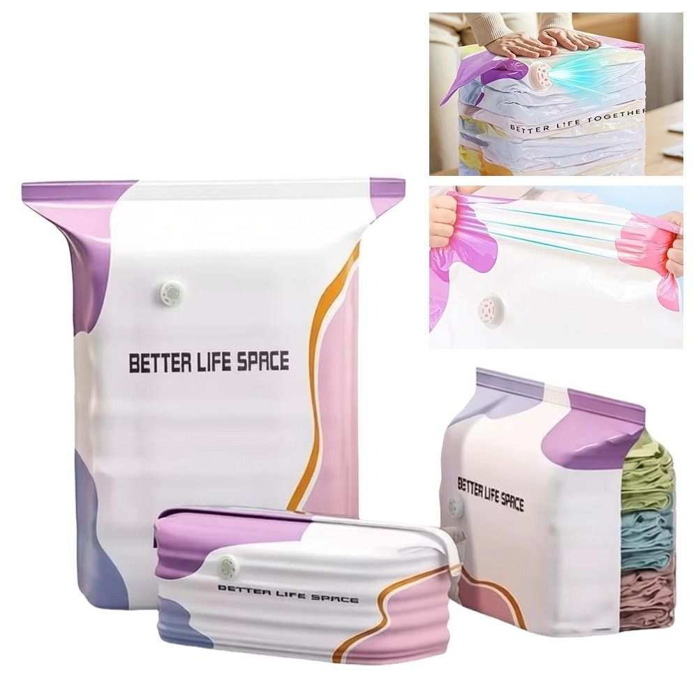 ถุงเก็บของแบบสุญญากาศไม่ต้องใช - Compression Bag Vacuum บทวิจารณ์และราคา