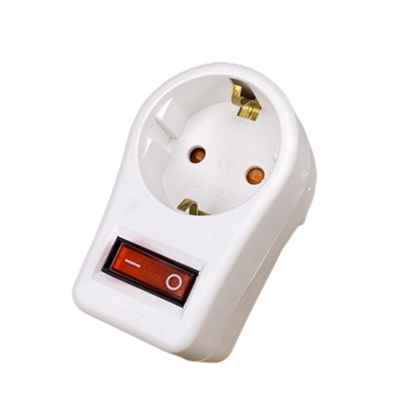1ชิ้นปลั๊กแปลงยุโรป1ต่อ1ทางอะแ - Travel Accessories Europe บทวิจารณ์และราคา