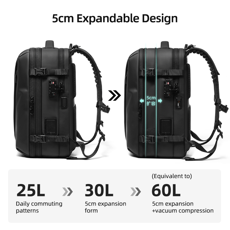 กระเป๋าเป้เดินทางสำหรับผู้ชาย  - Compression Bag Vacuum บทวิจารณ์และราคา