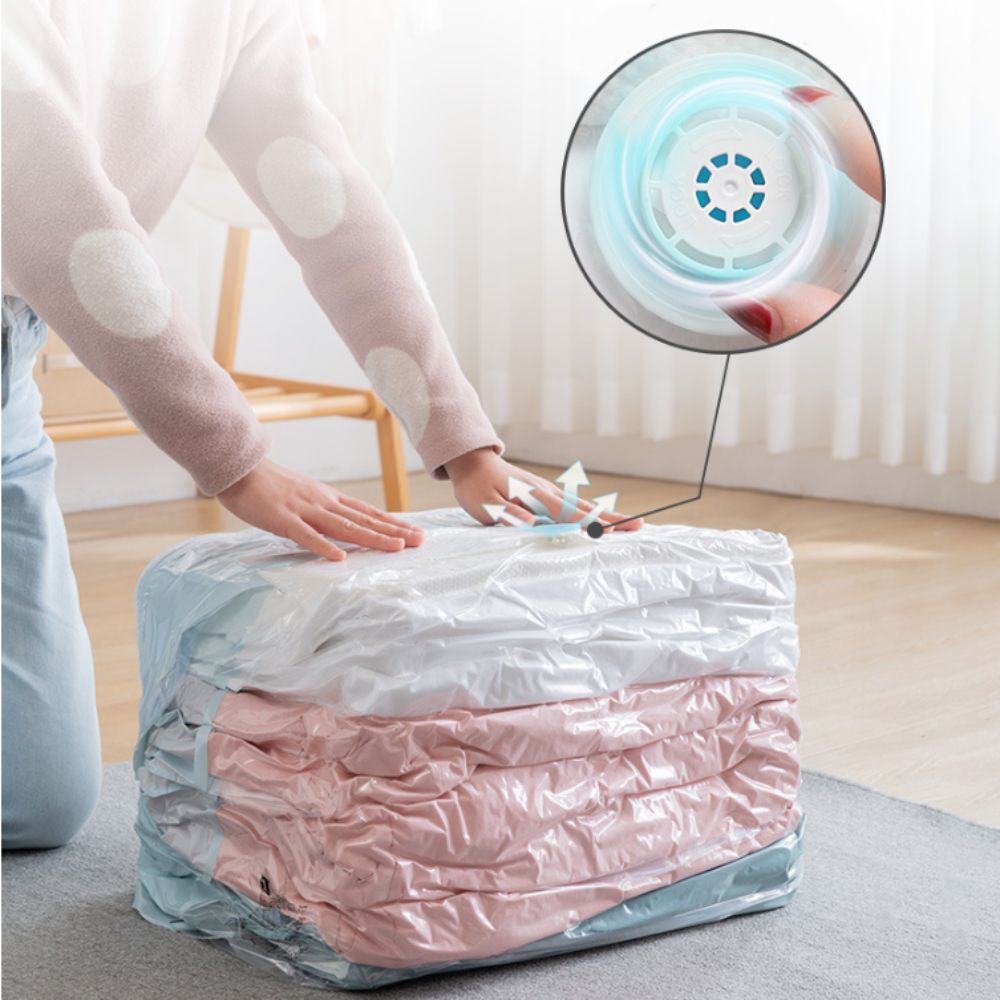 ถุงเก็บของสูญญากาศแบบกดปิดผนึก - Compression Bag Vacuum บทวิจารณ์และราคา