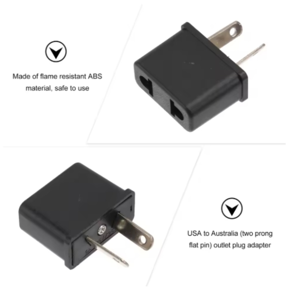 อะแดปเตอร์ปลั๊ก EU เป็น US/AU  - Travel Accessories Europe บทวิจารณ์และราคา