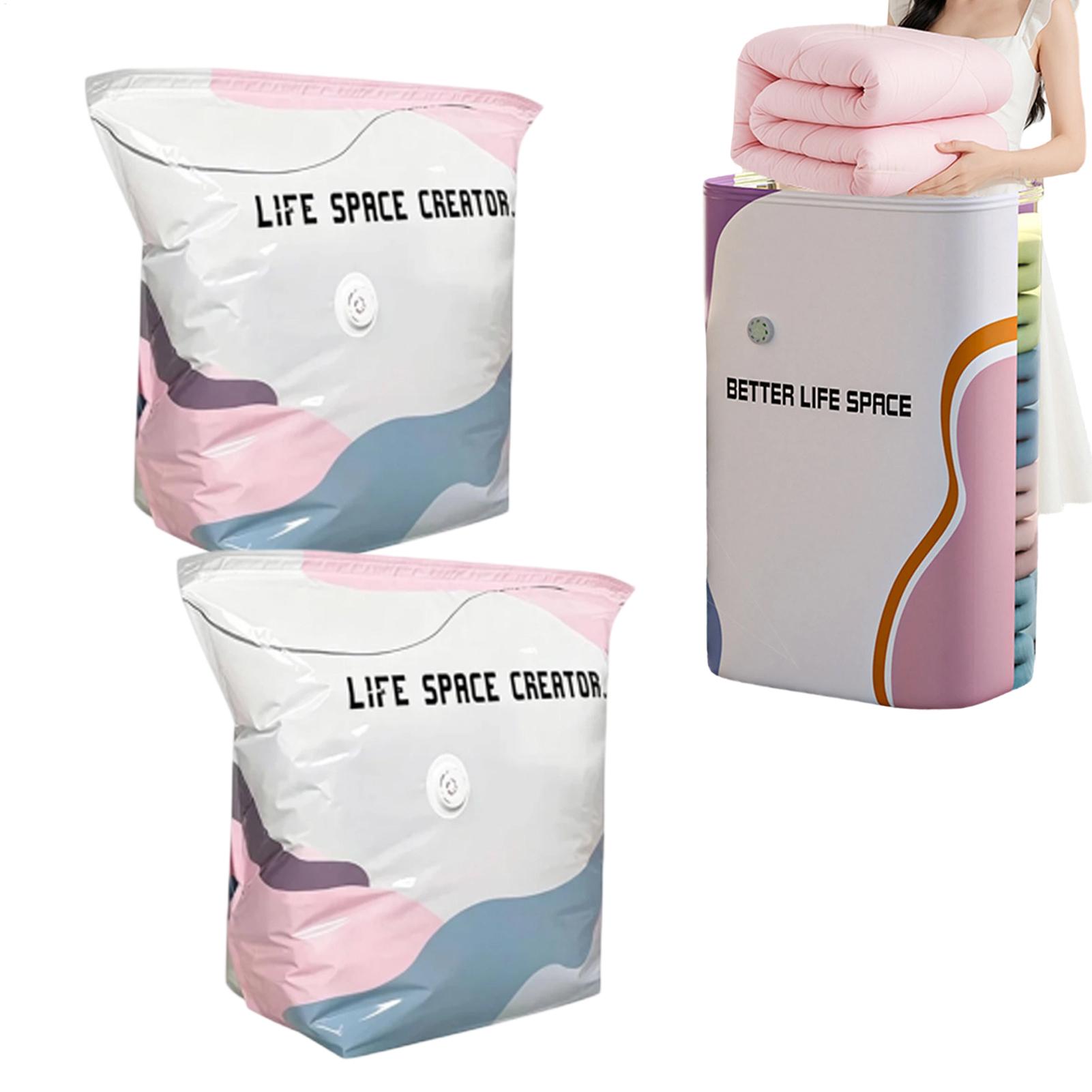 ถุงเก็บของสุญญากาศแบบไม่ใช้ปั๊ - Compression Bag Vacuum บทวิจารณ์และราคา